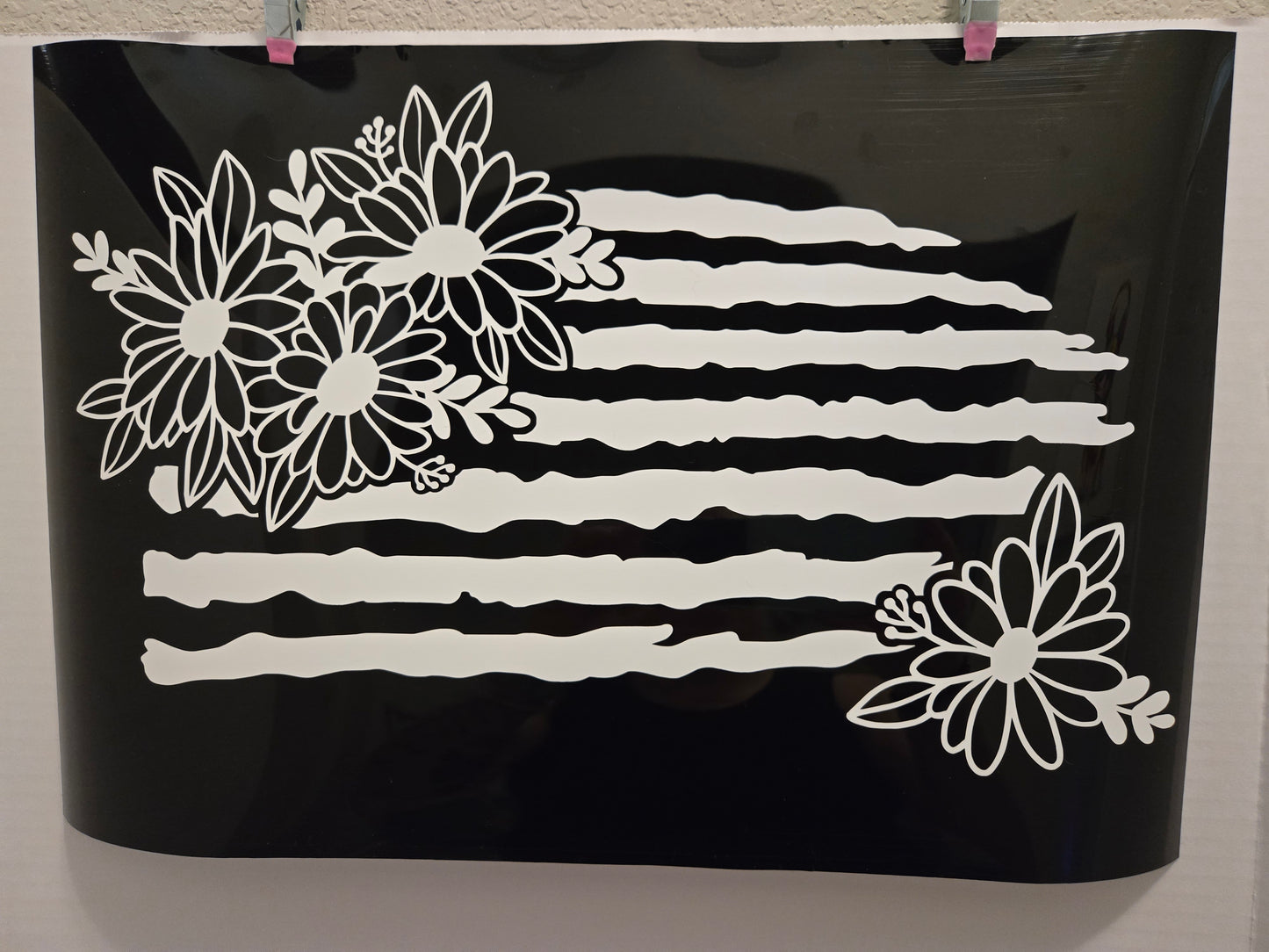 American flag flower